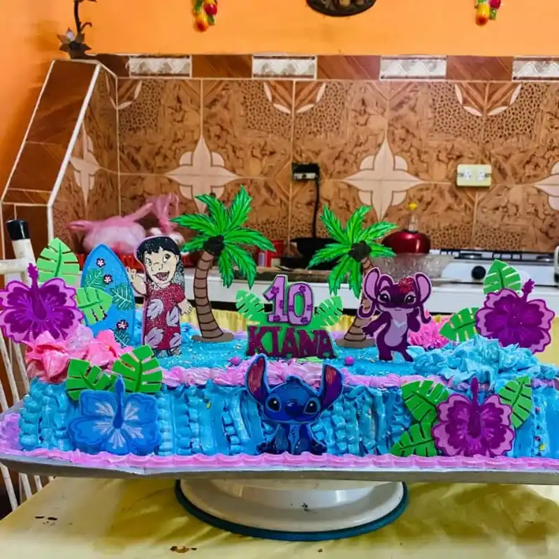 Cake decoracion stich