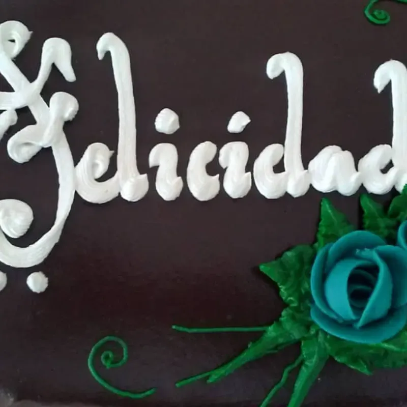 Cake de bombón de media bandeja