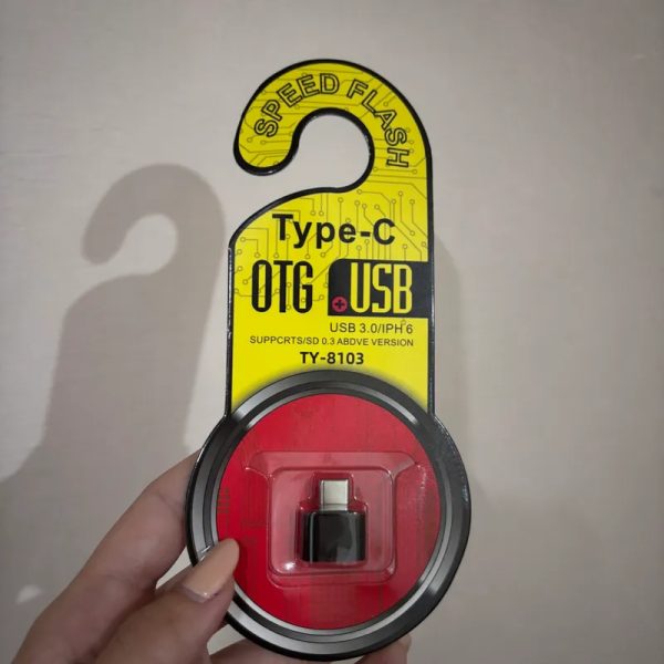 Adaptador OTG tipo C