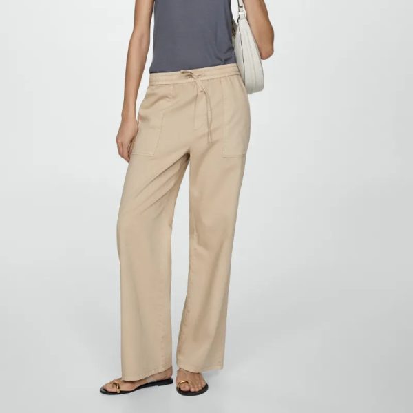Pantalón Algodón Cintura Elástica