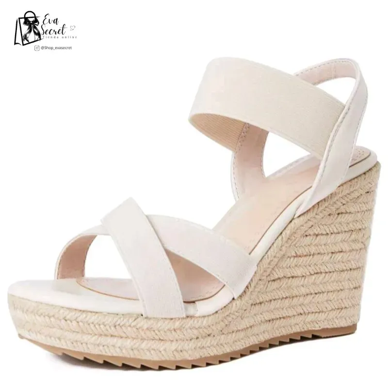 Cuñas beige talla 39