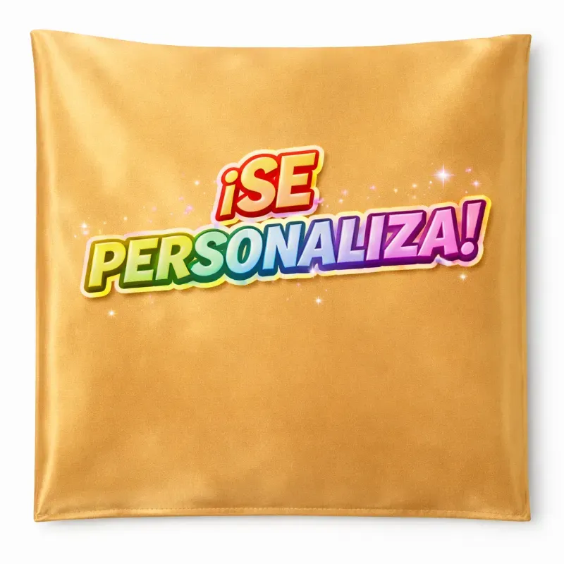 Forros de cojines dorados personalizables