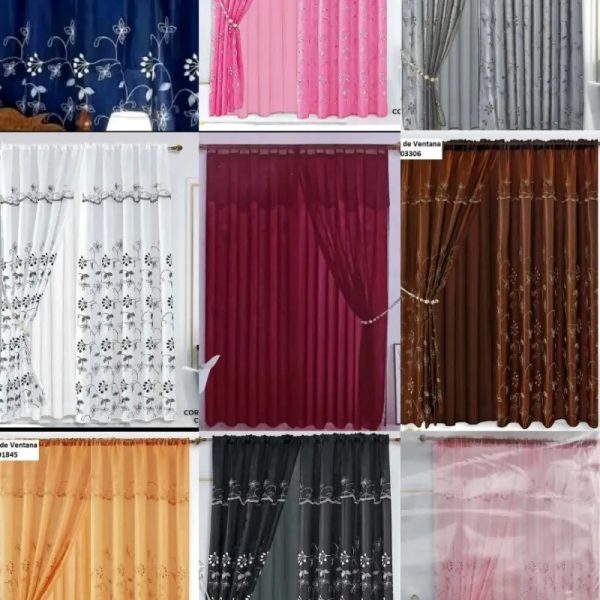 Cortinas de satín