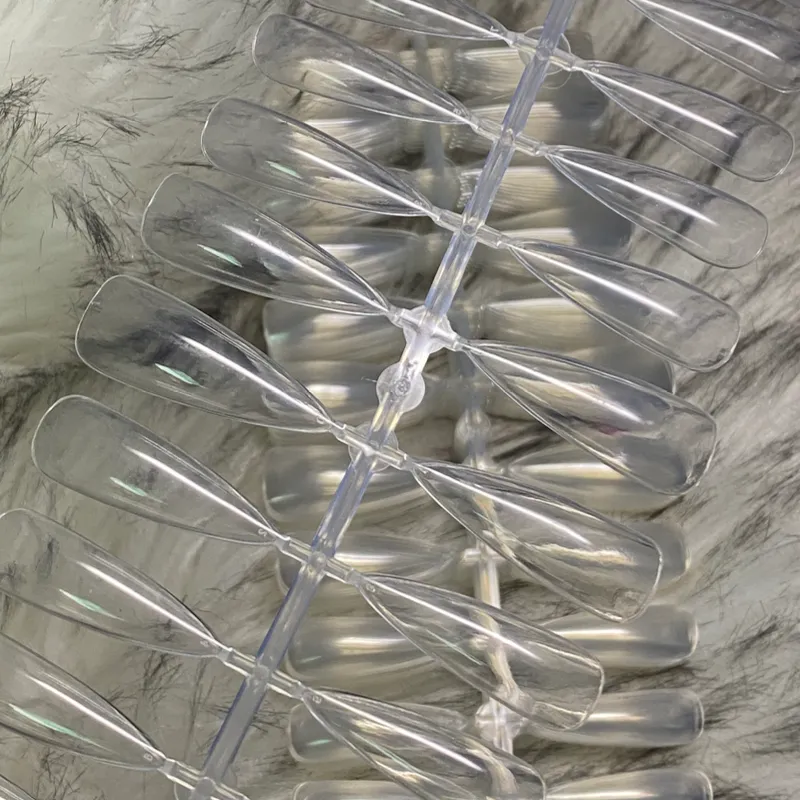 Tips Soft Gel Stiletto Cristal