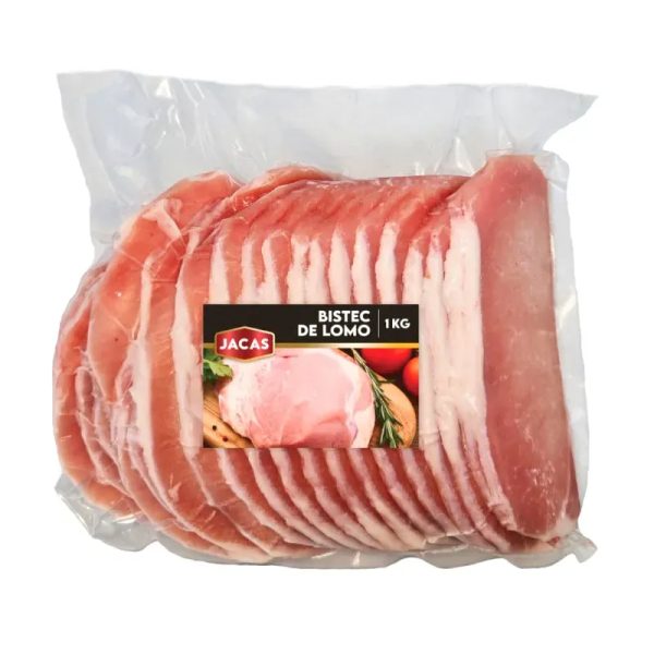 Bistec de lomo de Cerdo JACAS 1kg