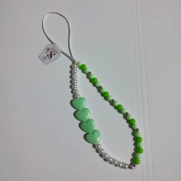 Colgante de telefono verde