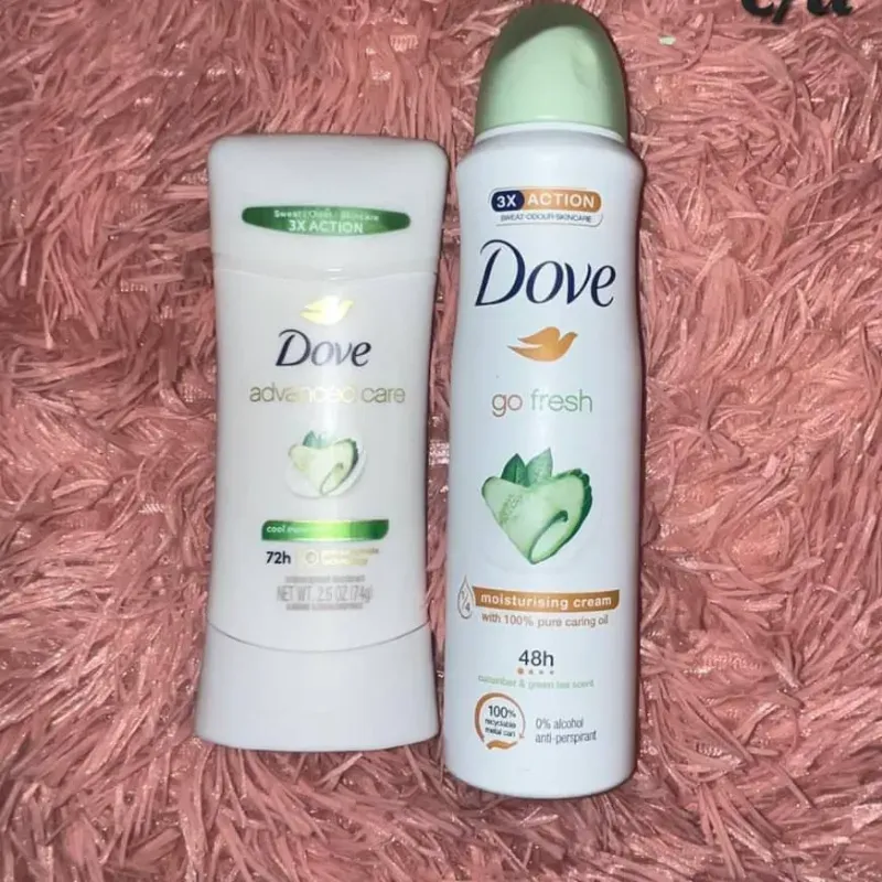 Desodorante dove pepino sprey y barra