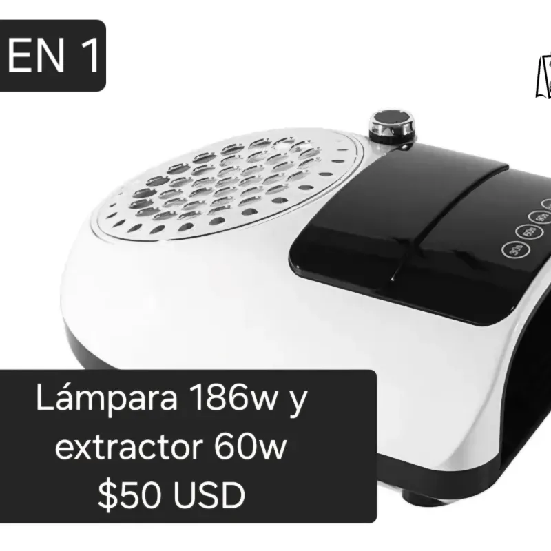 Lámpara para uñas 2 en 1