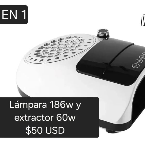 Lámpara para uñas 2 en 1