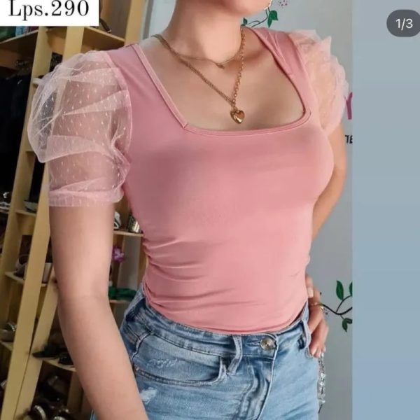 Blusa rosa