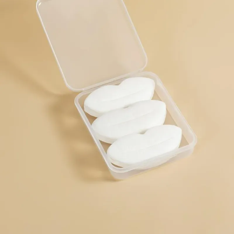 Hojas de fibra para los labios