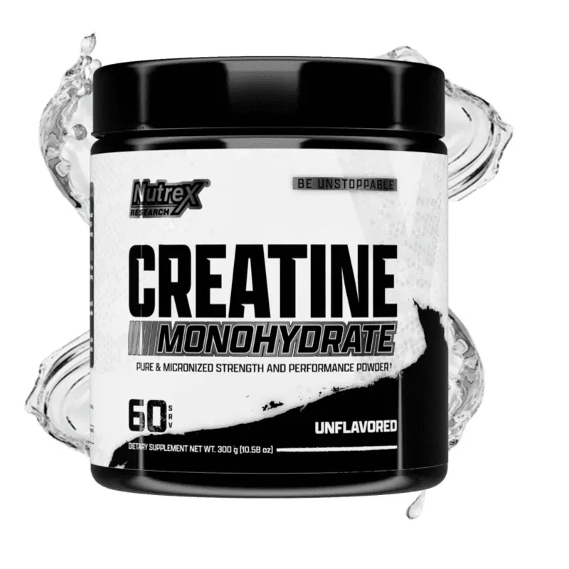 Nutrex Creatine Monohydrate Micronized 300 g – 60 Servicios (Unflavored)