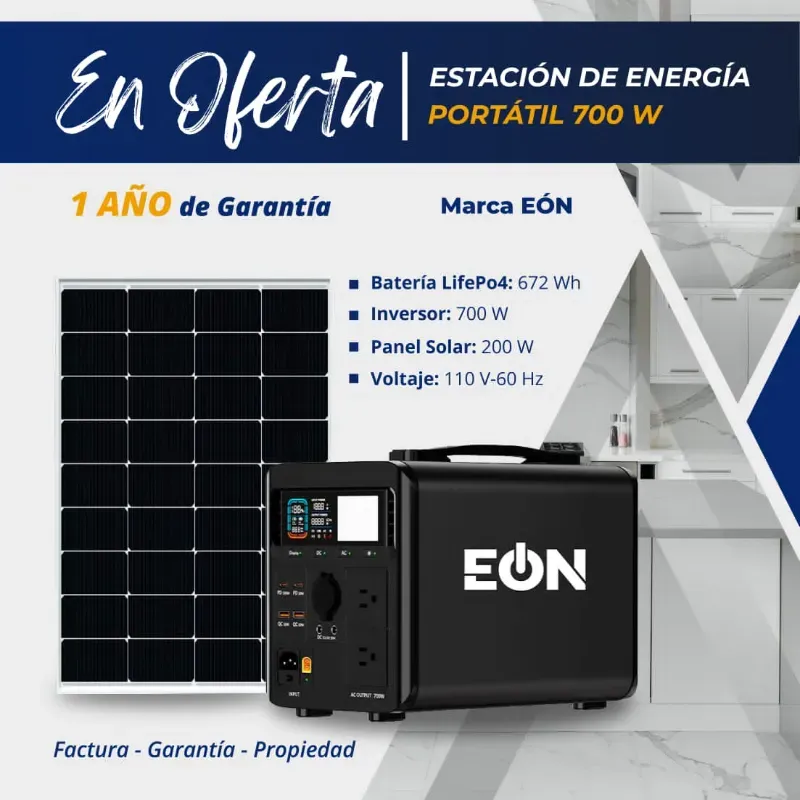 ESTACIÓN DE ENERGÍA 700W EÓN (FAD)