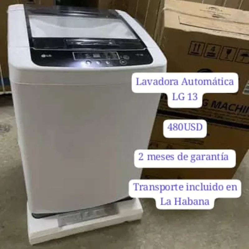 Lavadora automática LG 13 Kg