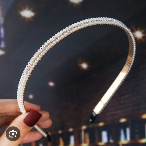 Cintillo de perlas