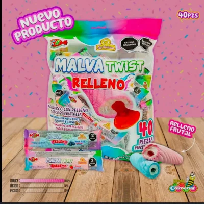 Malvaviscos rellenos