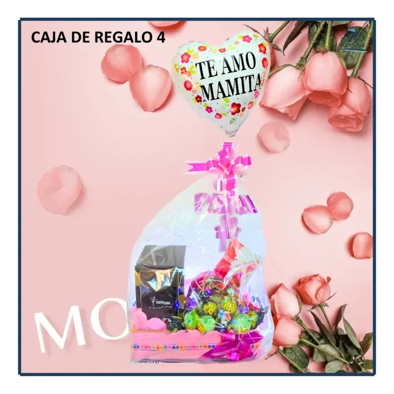 Caja de Regalo con luces LED 4