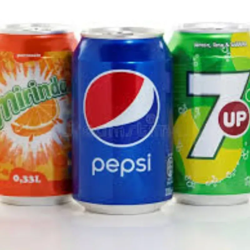 Refresco importado   / Pepsi, Seven Up, Mirinda  Soft drink