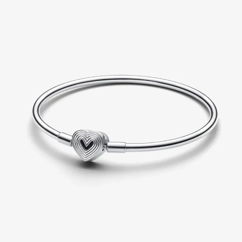 Pulsera rígida corazón