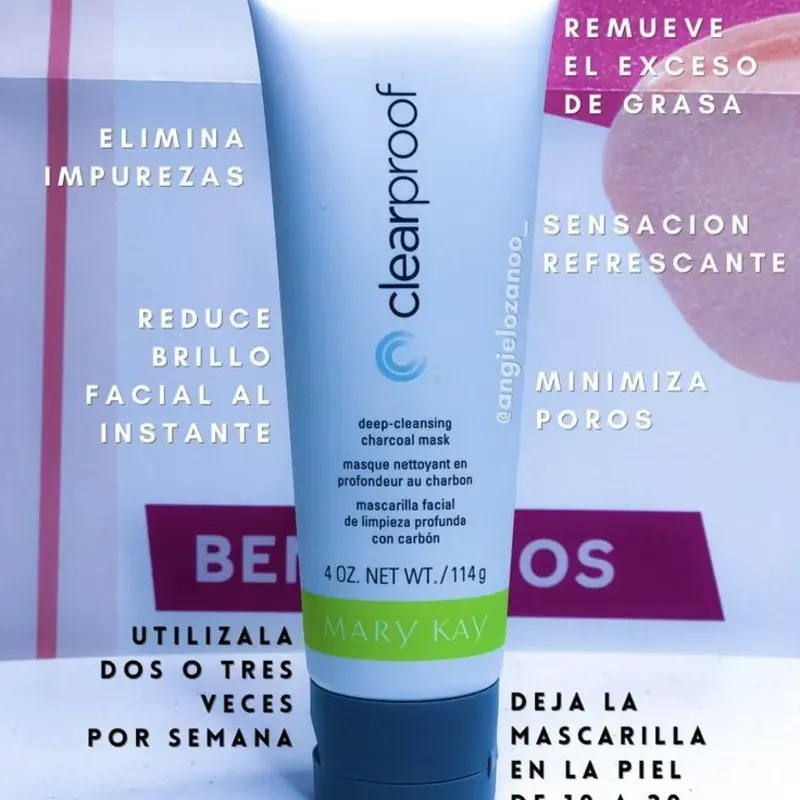 Mascarilla de carbón activado