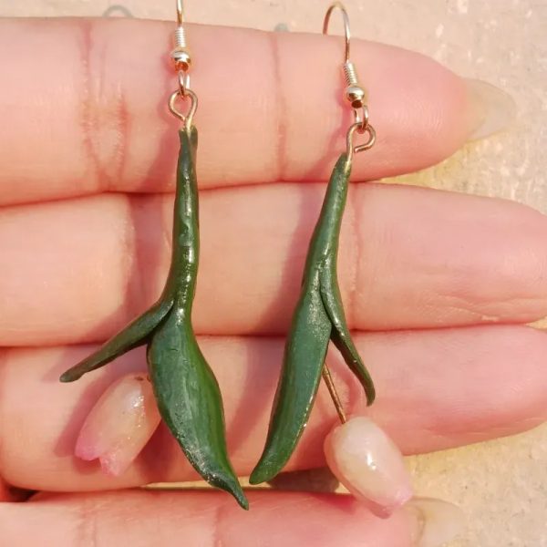 Pendientes "Brote de Esperanza" (Tulipanes)