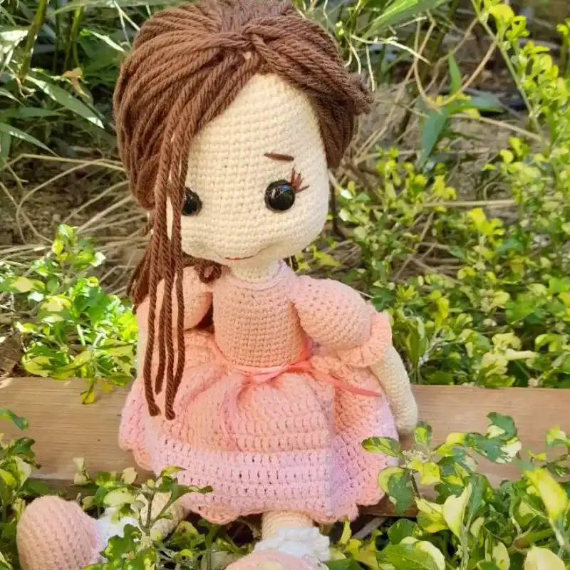 Muñeca Amigurumi Daisy