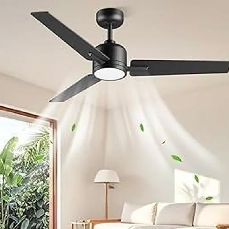 Ventilador de techo con luz led