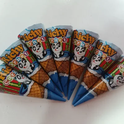 Conitos de chocolate