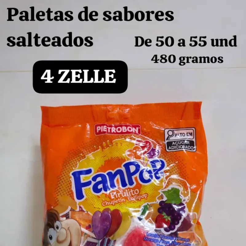 Bolsa de paletas