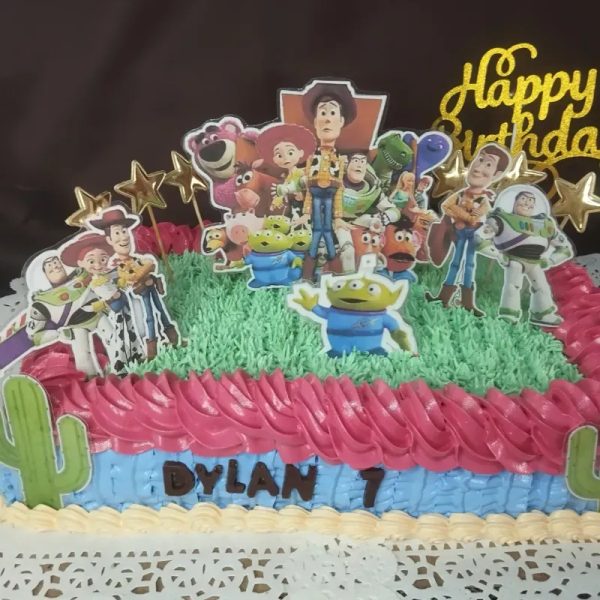 Cake de Toy Story - 7 años