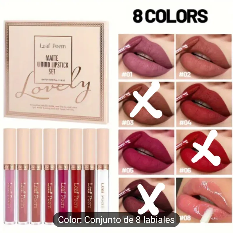 Brillo Labiales Mate