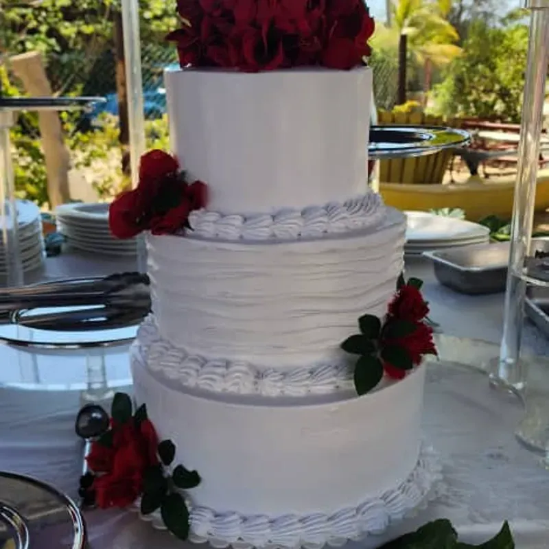 Cake blanco Boda