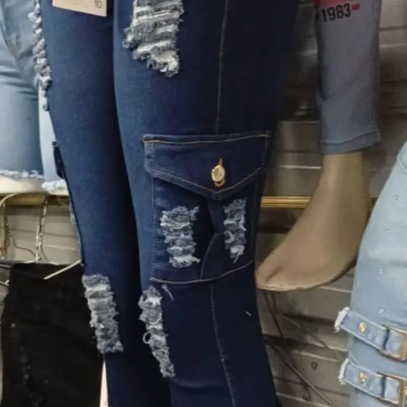 Pantalones 4 puertas de mujer