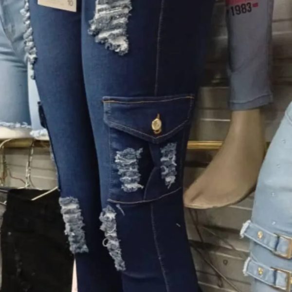 Pantalones 4 puertas de mujer