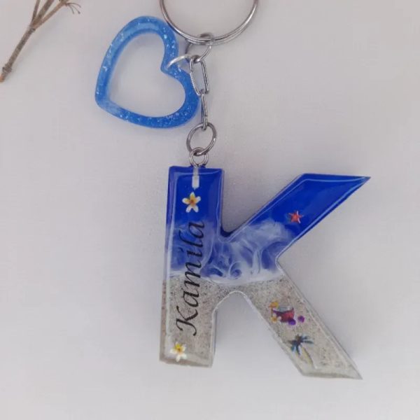 Llavero de diseño de mar personalizado