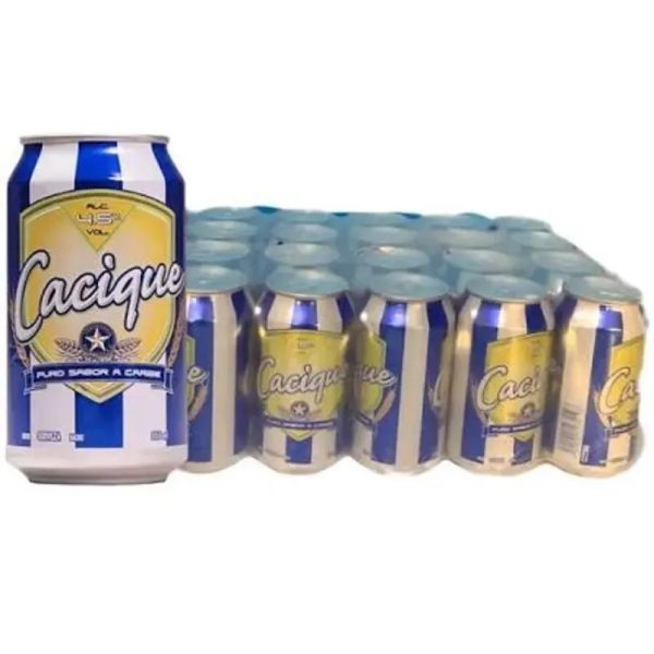 Caja de cerveza casique (24 unidades)