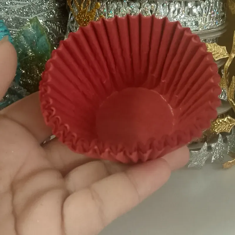 Capacillos rojos para cupcake 50ux