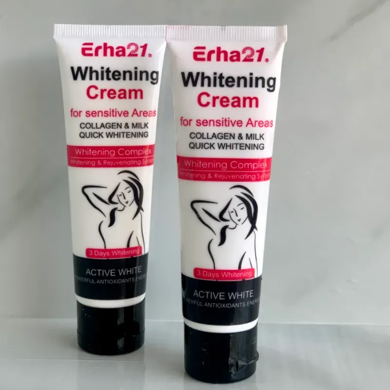 Crema blanqueadora para zonas sensibles