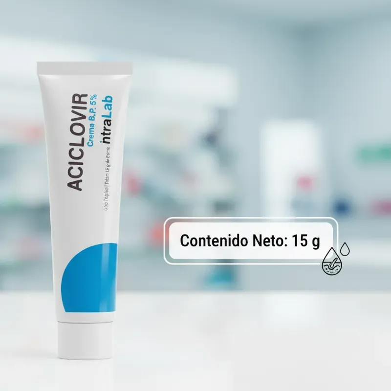 ACICLOVIR ( 5% ,15g ) (VENCE 2-27)