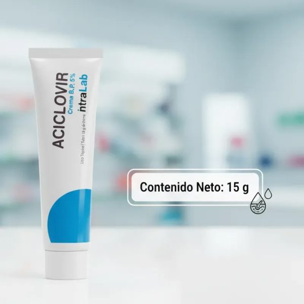 ACICLOVIR ( 5% ,15g ) (VENCE 2-27)