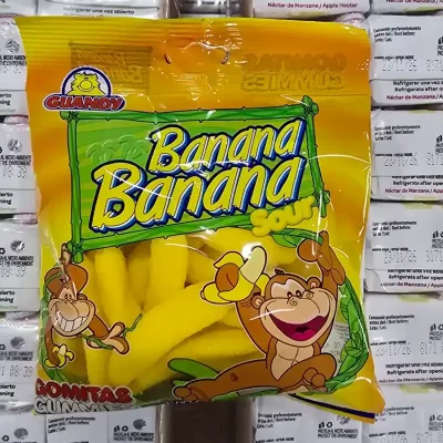 Gomitas 100g Banana Guandy