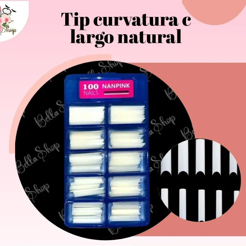 Caja de uñas cuadradas