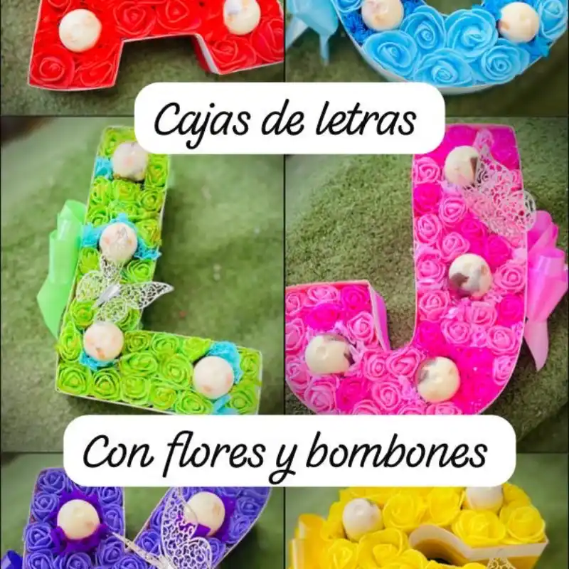 Cajas d letra 