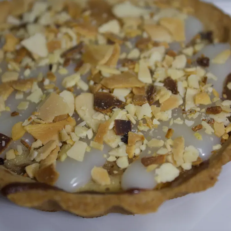 Mini brownie marmolado