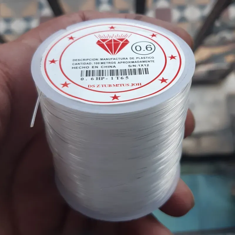 HILO RIGIDO 0.6 MM 1 METRO