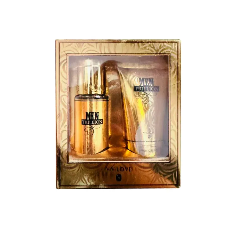 Caja con perfume y crema