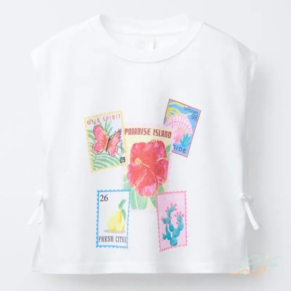 Blusa blanca ZARA #0007