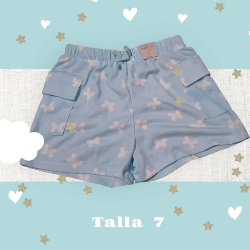 Short azul 