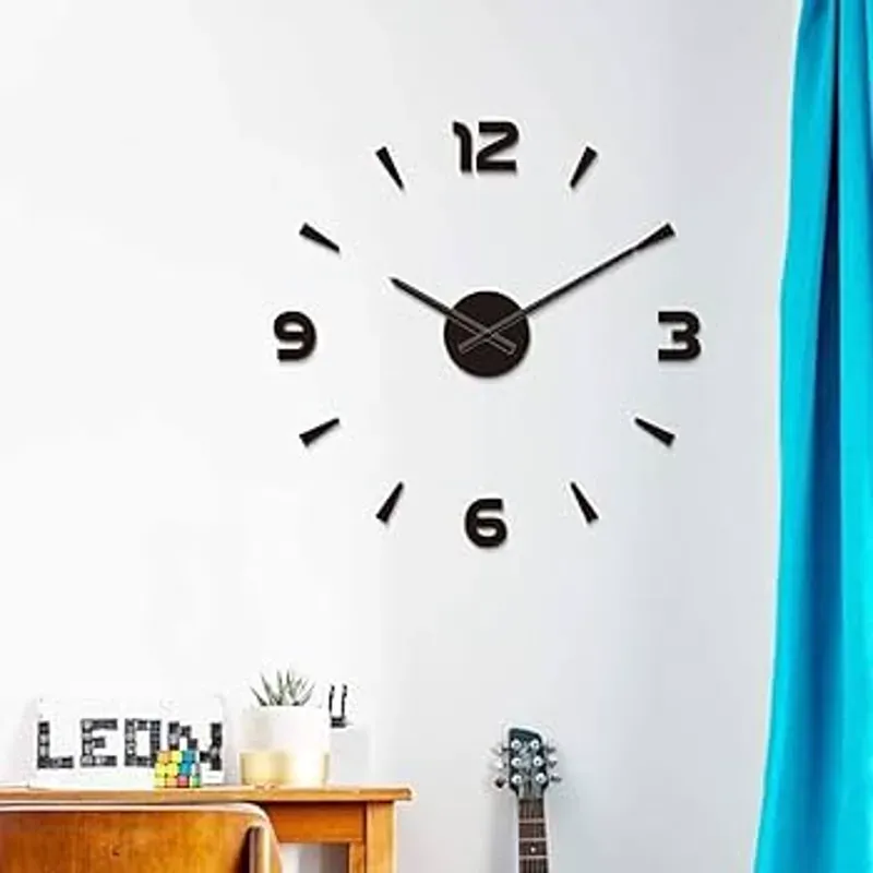 RELOJ DE PARED 3D MIXTO - 150 CM (YUR)