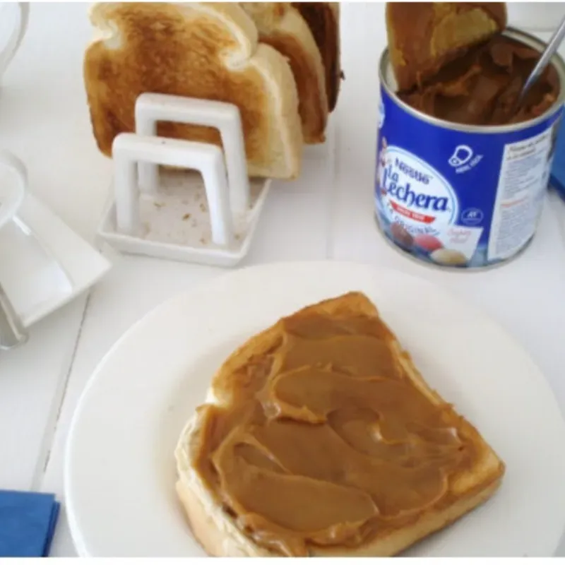 Leche condensada cocinada